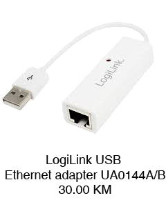LogiLink USB Ethernet adapter UA0144A/B